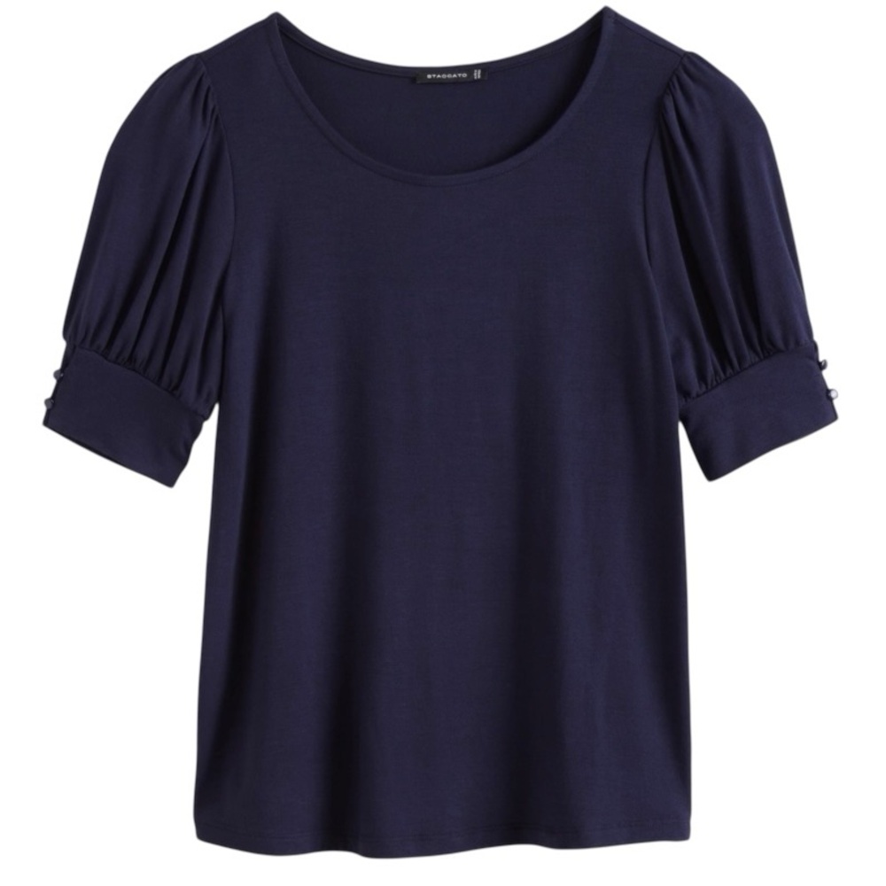Staccato Raquelle Scoop Neck Puff Sleeve Top - Picture 5 of 16